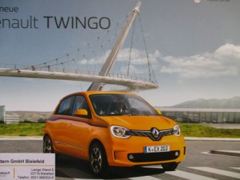 Renault Twingo +Limited +Intens Prospekt Juni 2020 +Preisliste