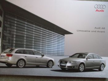 Audi A6 +Avant Typ 4F +S6 +allroad quattro Benzin/Diesel 9/2006+Preisliste