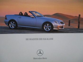 Mercedes Benz SLK 200 Kompressor +230K 320 32AMG August 2001
