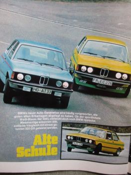 sport auto 5/1976 BMW 320i E21 vs. 320 GS Tuning,Dauertest Alfetta 1800,Nyffenegger Corvette,Bugatti Replica,