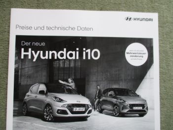 Hyundai i10 Preisliste Juni 2020