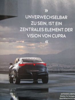 Cupra Magazin Nr.1 Tavascan +e-Racer +Ateca Limited Edition +R Sportstourer