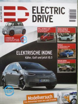 Electric Drive 10/2020 Opel Zafira E-Life,Citroen Ami,VW ID.4,Skoda Enyaq IV,Nissan Ariya