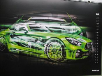 AMG Original Kalender GT Hyper Realism Großformat Kalender