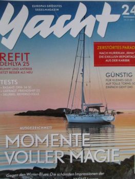 Yacht Segelmagazin 24/2017 Dehlya 25,Fabola Diva 34SC