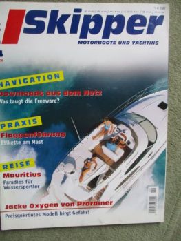 Skipper 4/2006 Maxxon 390 Alu,Quicksilver 555 Commander,Skibsplast 685,Merlin 1400,