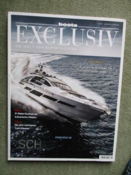 boote Exclusiv 1/2019 Pershing 9X,Vagrant,Argo Outer Reef 880,Irisha,32XP,Swan 115,Pearl 95,