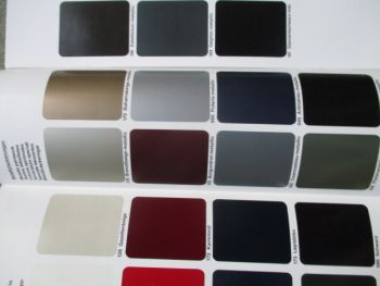 BMW 728i 732i 735i 745i E23 Farben/Polster Modelljahr 1985