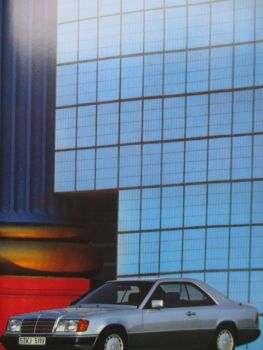 Mercedes Benz 230CE C124 300CE 300CE-24 C124 Katalog Oktober 1989