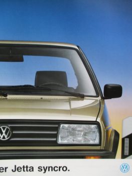 VW Jetta Syncro Typ19E Katalog Januar 1988