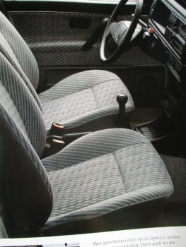 VW Jetta syncro CL GT Typ19E August 1989 Prospekt
