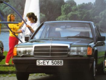 Mercedes Benz 190D W201 Katalog November 1983