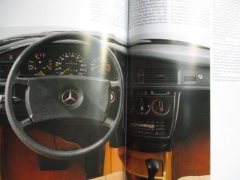 Mercedes Benz 190 +E +2.3 +2.6 W201 Katalog Dezember 1985