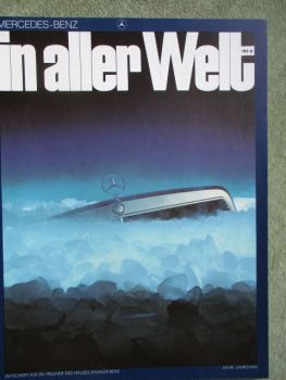 Mercedes Benz in aller welt 3/1983 10/50PS Stuttgart
