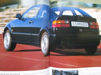 VW Corrado Typ53I 16V G60 VR6 Prospekt November 1992
