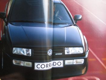 VW Corrado Typ53I 16V G60 VR6 Prospekt Januar 1994