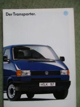 VW T4 Transporter 2.0l 2.5l kat +1.9l +TD +2.4l Diesel Kasten Kombi Pritsche Doka Januar 1995