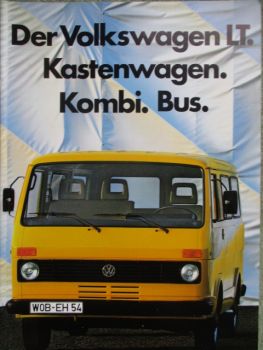 VW LT 28 31 35 Kombi Kastenwagen +Bus Hannover +Wolfsburg Februar 1983