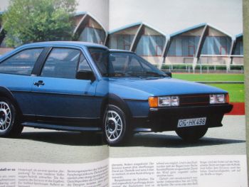 VW Scirocco 55kw 66kw 82kw 70kw +Katalysator Prospekt August 1985