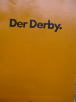 VW Derby Typ86C Prospekt 29kw 37kw +Formel E 44kw Januar 1983