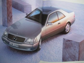 Mercedes Benz CL420 500 600 C140 Buch März 1998