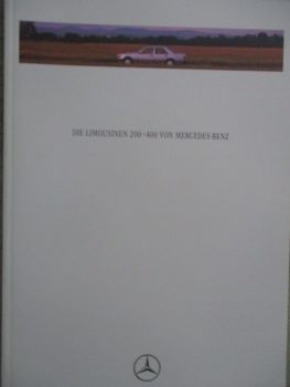 Mercedes Benz 200E 220E 300E 4Matic 320E 400E 200d 250d TD 300d 300d Turbo +4Matic W124 Limousinen Februar 1993