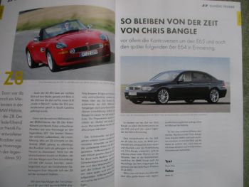 Classic Trader Magazin 1/2021 Design by Zagato BMW Bangle +Massimo Tamburini, Z8 E52