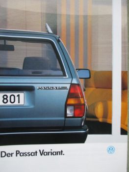 VW Passat Variant Typ32B 55kw 66kw 85kw 100kw 53kw 64kw 51kw 88kw+Diesel 40kw 51kw August 1987