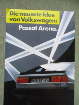 VW Passat Schrägheck Arena Typ32b August 1985