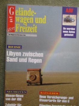 Geländewagen und Freizeit Magazin Juni 1996 AAV,