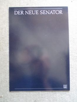 Opel Senator B Prospekt Vorabinformation August 1987