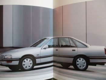 Opel Senator B Prospekt Vorabinformation August 1987
