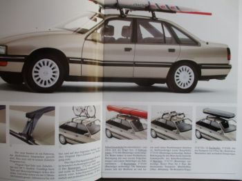 Opel Senator B Zubehör Katalog August 1987 Rarität