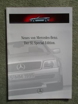 Mercedes Benz SL 280 320 500 R129 Special Edition Katalog März 1995