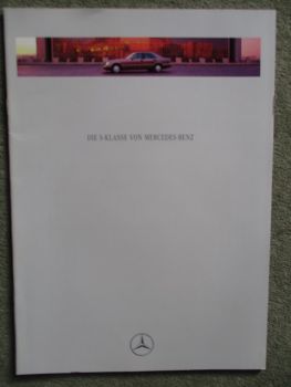 Mercedes Benz S-Klasse S350Turbodiesel S280 S320 W140 Katalog Februar 1994