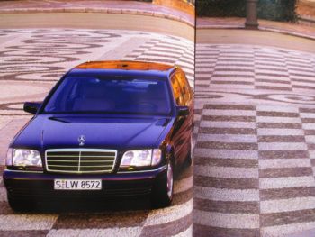 Mercedes Benz S-Klasse W140 Buch S350 Turbodiesel S280 S320 S420 S500 S600 März 1995