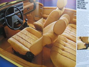 Opel Rekord E 1.8N S 2.0S 2.0E +2.3D Katalog April 1985