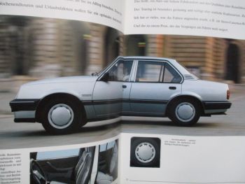 Opel Ascona C LS Touring GLS Exklusiv GT/Sport 55kw Diesel 40kw 62kw 95kw +Katalysator August 1987