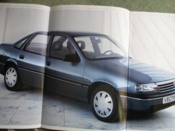 Opel Vectra A Katalog GL GLS CD 4x4 55kw 65kw +85kw Katalysator 1.7d 42kw Katalog September 1988