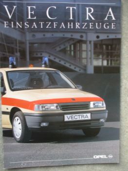 Opel Vectra A Einsatzfahrzeuge ELW Katalog August 1989