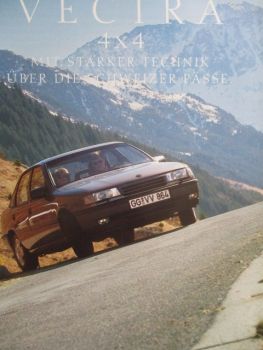 Opel Vectra A 4x4 Sonderkatalog August 1990