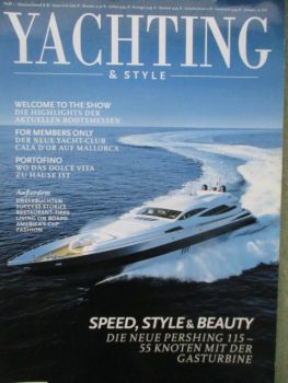 Yachting & Style Heft 1 Pershing 115,Riva 68 Ego,Azimut 62 S Open,