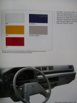 Isuzu Midi Markt- und Produktinformation Kastenwagen Kombi +Kleinbus +Bus +Konkurrenzvergleiche Mai 1992