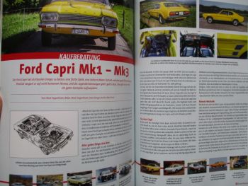 SwissClassics Revue 5/2020 Kaufberatung Ford Capri Mk1-Mk3,Peugeot 404,AC,Gilbern,Ginetta,Marcos,Reliant,TVR,Trident