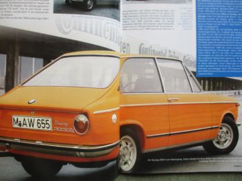 Autozeit Old+Youngtimer Ausgabe 6/2016 BMW 02-Serie 1966-77,VW Bus,Volvo 480 Cabriolet