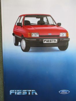 Ford Fiesta +Preisliste L S GhiaXR2 Express März 1985