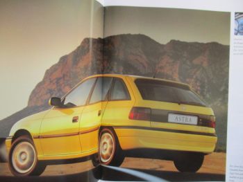 Opel Astra F GL GLS +CDX +Sport +GSi Katalog April 1995