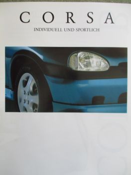 Opel Corsa B irmscher Katalog 3-türer Mai 1995