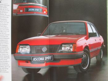 Opel Ascona C sport Katalog Oktober 1983