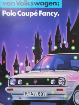 VW Polo Fancy Typ86C 33kw 40kw Prospekt Februar 1987